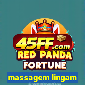 massagem lingam